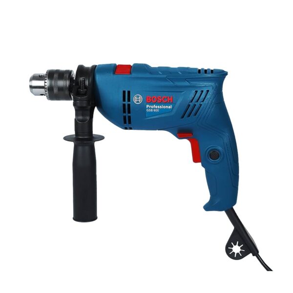 BOSCH GSB 600 Corded Electric Impact Drill | 600 W Motor | Speed upto 3000 RPM | Rated Torque of 1.4 Nm | Impact rate upto 48000 BPM