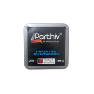 Parthiv SS CSK Phillips 6 X 19 Self Tapping Screw (100PCS)