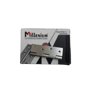 Millenium 4X12 Flat Butt Heavy SS Welded Hinges