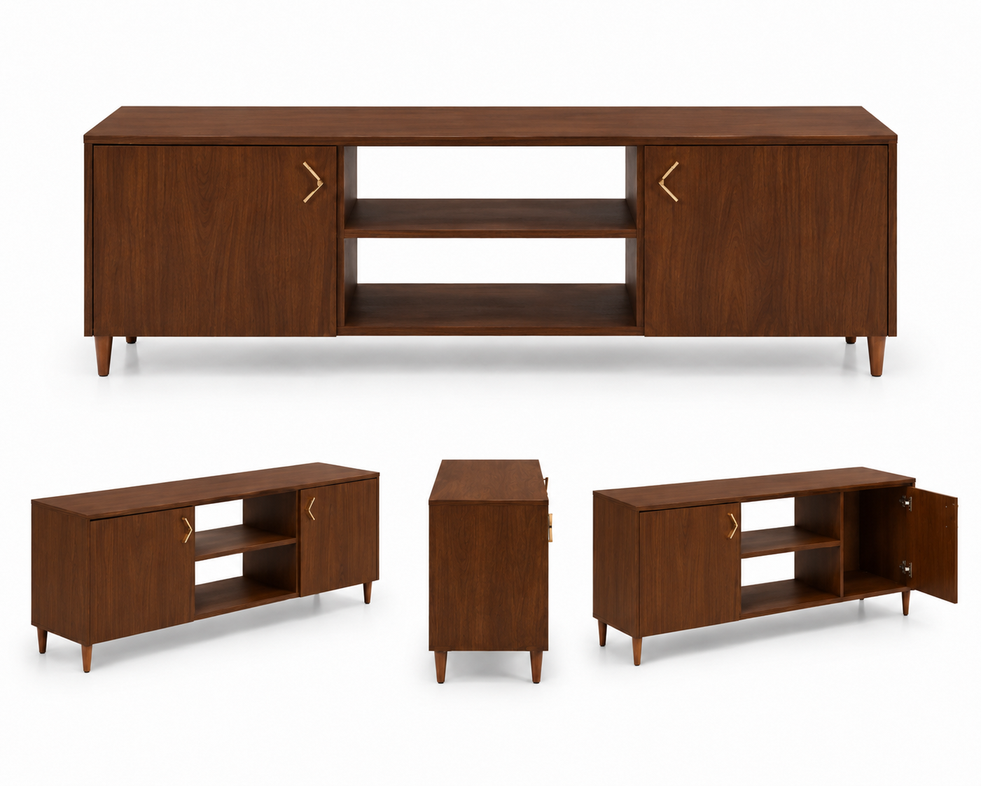 Rein - Modern TV Unit with Storage - Image 3