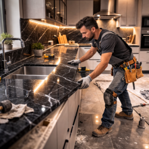 Civil - Granite Kitchen Platform