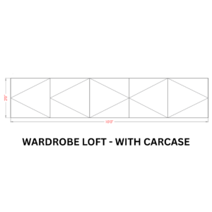 Wardrobe Loft with Carcase